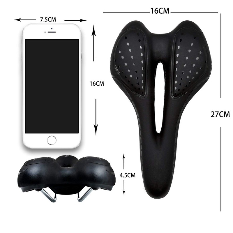 Comfortable Bicycle Saddle Mountain Bike, Road Bike, Center Hollow and