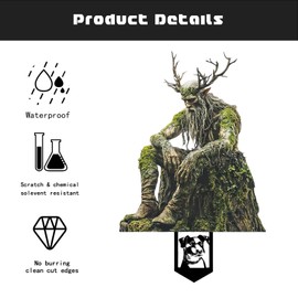 LUMOOM Garden Decoration Troll Figure, Garden Decorative Stake, Forest Spirit, Decorative Sculptures for Garden and Patio, Funny Garden Figure Tree Stake, Weatherproof Garden Ornaments (C)