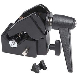fotoconic Super Clamp Multi-Function Studio Clip Mount with 1/4" 3/8" Male Stud Spigot