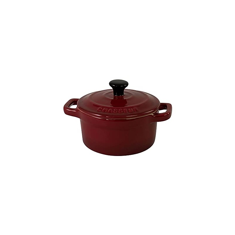 Chasseur Mini Cocotte, 10 x 9 cm /300 ml, Bordeaux