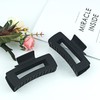 4.2'' Matte Black Hair Claw Clips - for Women and
