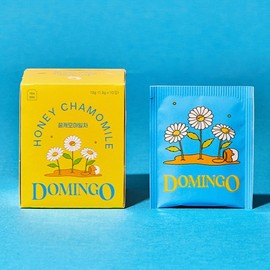 Domingo Honey Chamomile 10p + Honey Ginger 10p Set, Honey Chamomile 13g ..., 1 Set