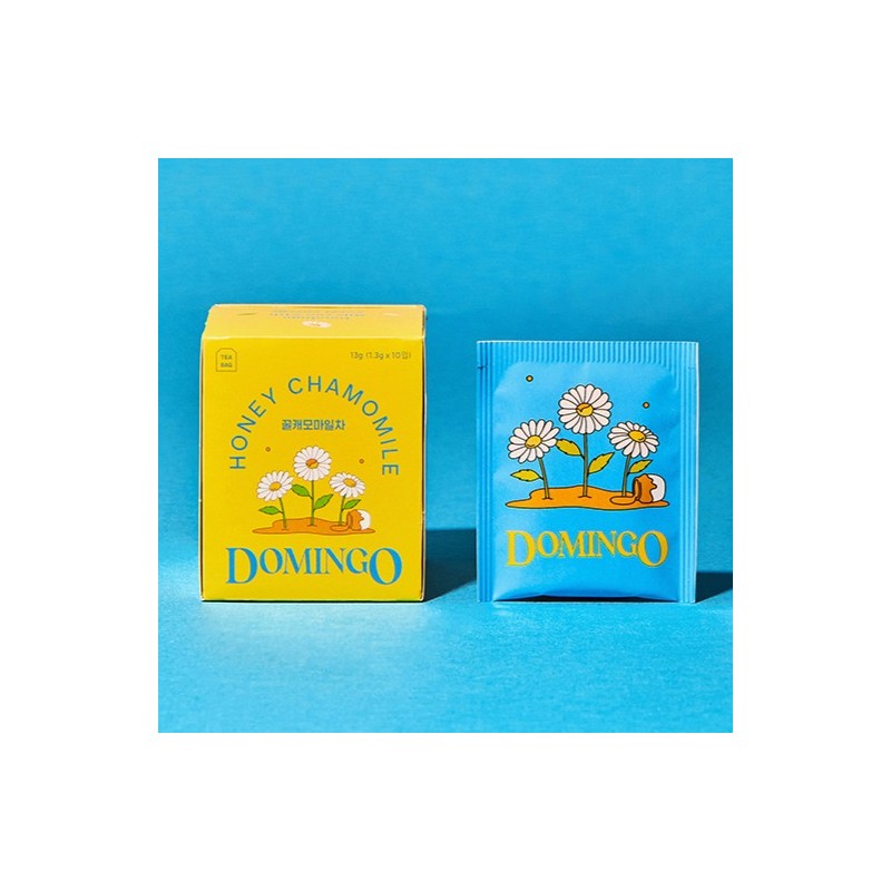 Domingo Honey Chamomile 10p + Honey Ginger 10p Set, Honey