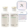 Innisfree My Hair Recipe Strength Shampoo (for strengthening hair roots) 2pcs + Play Green Cosmetic Pouch (Blue) / 이니스프리 마이 헤어 레시피 스트렝스 삼푸 (모근강화용) 2개+플레이그린 화장품 파우치 (블루)