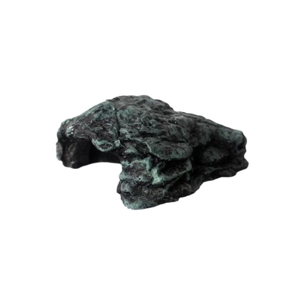 MWYZGmold Simulated Stone Cave Reptile Hideout， Small Animals Hide Cave