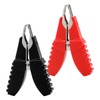 GLADFRESIT 2PCS Crocodile Clips, Butterfly, Insulative Safe PVC Protective Alligator