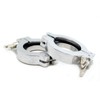 QiiMii KF-50 Aluminium Wing Nut Hinge Clamp with FKM Viton