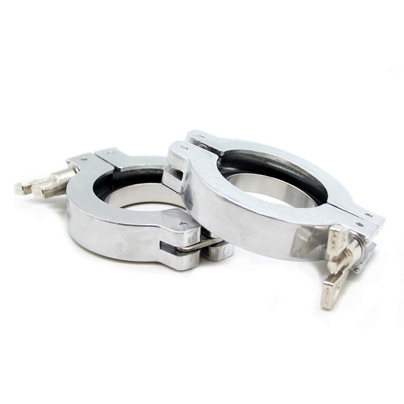 QiiMii KF-50 Aluminium Wing Nut Hinge Clamp with FKM Viton