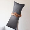 WishSmile Body Bamboo Cooling Pillowcases Long Pillow Cases Breathable Cool