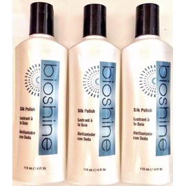 BIOSHINE SILK HAIR POLISHER ALTERNATIVE TO CHI BIOSILK SILK THERAPY 4.OZ (3 PC)