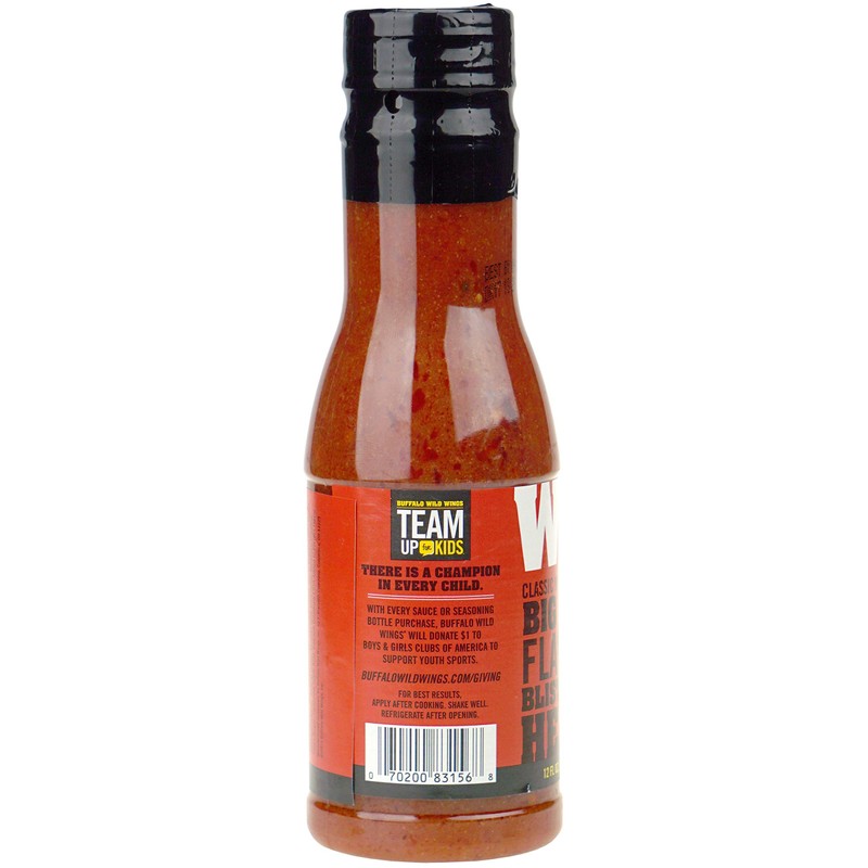 Buffalo Wild Wings Sauce (Wild) 12 oz Bottle