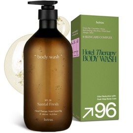 Hetras Hotel Therapy Body Wash Santal Fresh, 1.013L, 1 unit / 헤트라스 호텔테라피 바디워시 상탈프레쉬, 1.013L, 1개