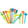 RECHENG Cute dinosaur black ink pens,Cartoon fun kawaii writing gel