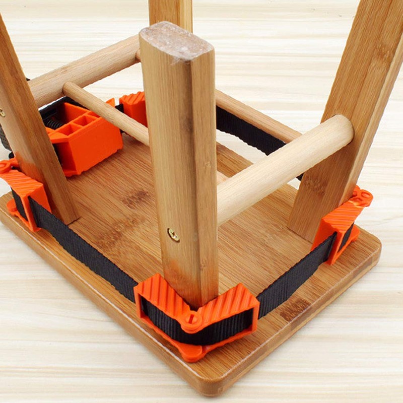 ANCLLO Multifunction Belt Clamping Tools, Woodworking Quick Adjustable Band Clamp