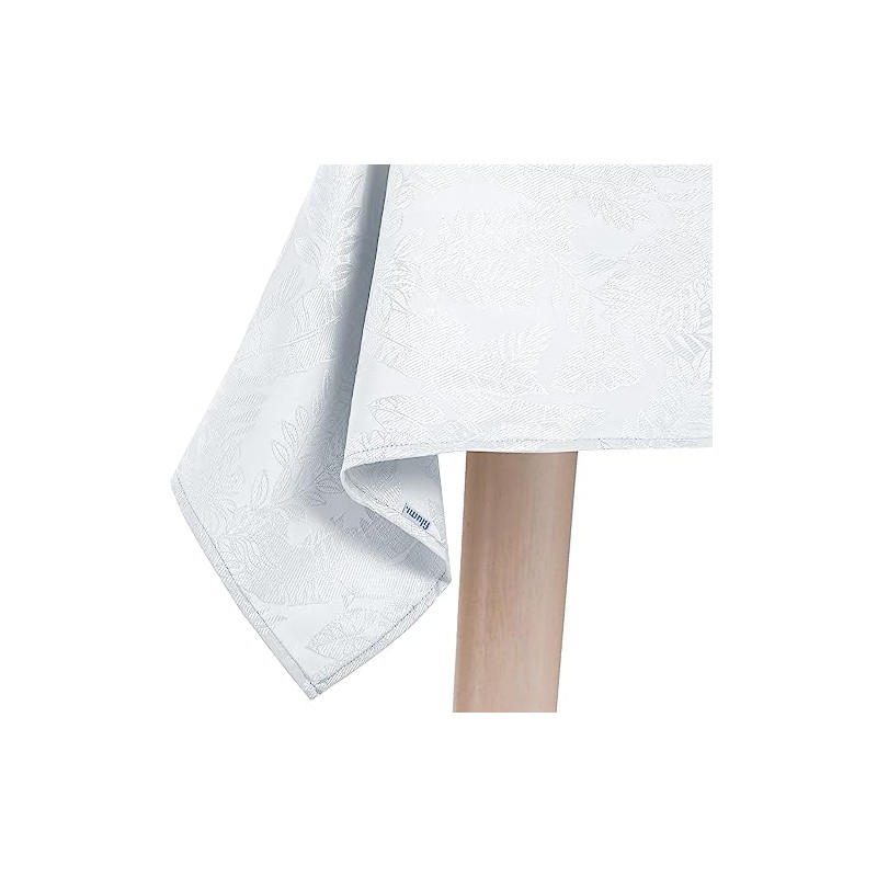 Filumi Eris Tablecloth 140 x 180 cm White Washable for