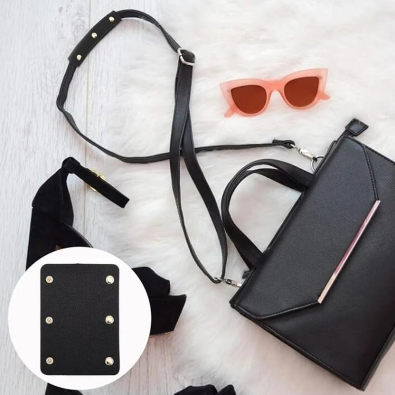 LIKENNY Bag Handle Cover, Set of 2, PU Leather, Bag