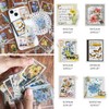6 Packs Flower Stickers Plant Scrapbook Stickers Bouquet Stickers Stamp