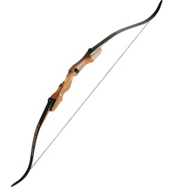Motion Zeus Standard Target Archery for Adult & Youth Beginner, 62 Inch Wooden Takedown Recurve Bow for Training,Hunting, Practice & Competition（20-50lbs） (35LB, Right Hand)
