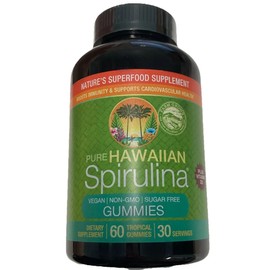 Nutrex Hawaii Hawaiian Spirulina Gummy + Vitamin D3 200 mg, 120 Gummies