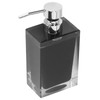 Hand Soap Dispenser Press Design Black Simple Fine Details Foaming