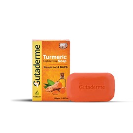 Turmeric Skin Brightening Soap - Natural Beauty Soap Bar for Acne, Dark Spots, Hyperpigmentation, Smooth Skin – Anti-Aging and Moisturizing Face Soap - Radiant Glow in 14 Days