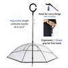 Namsan Small Dog Rain Umbrella, Windproof Rainproof Dog Umbrella with