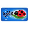 Ladybug Love Bug Auto License Plate Personalize Any Name or