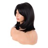 MapofBeauty 45 cm Layered Bangs Straight Synthetic Fibre Shoulder Length