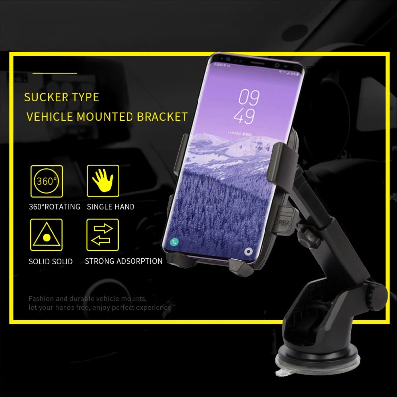 Universal Car Holder Windshield Dash Suction Cup Mount Stand For