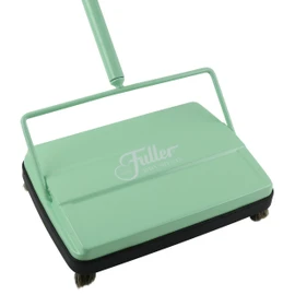 Fuller Brush 17029 Electrostatic Carpet & Floor Sweeper - 9" Cleaning Path - Lightweight - Ideal for Crumby Messes - Works On Carpets & Hard Floor Surfaces - Fresh Mint