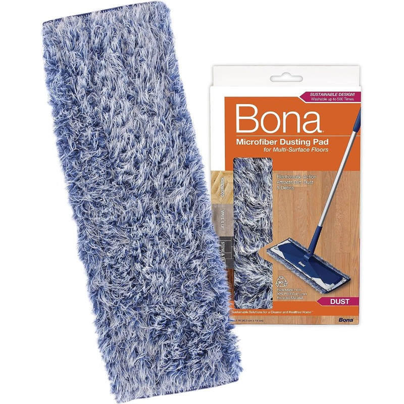 Bona Microfiber Dusting Pad for Multi-Surface Floors - Fits all