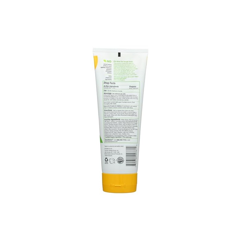 Alba Botanica Acnedote Maximum Strength Face And Body Scrub, 8