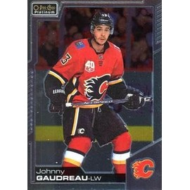 2020-21 Upper Deck O-Pee-Chee Platinum Hockey #21 Johnny Gaudreau Hockey Card