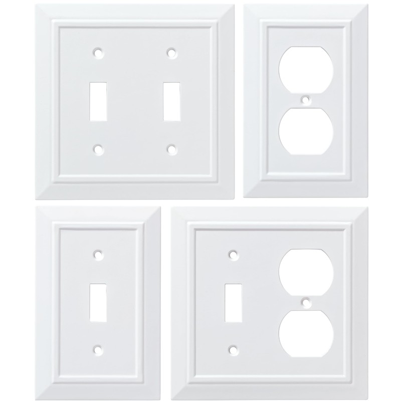 Franklin Brass Classic Architecture (1-Pack) Decorative Light Switch Cover Wall