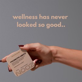 NOOZ Probiotic Mints 12-Pack - Gut & Oral Health Support - Chocolate & Mint | Boosts Immunity & Digestion, Freshens Breath - Sugar-Free, No Aspartame - Bulk Wellness for Daily Health, 300 Mints