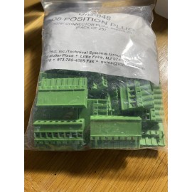 LMI Components Inc A lot of 15 LMI 262581-08  8 positionS pluggable terminal blocks, 5 mm