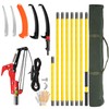 26ft Manual Pole Saw, Lightweight Tree Trimmer Long Handle Pruner