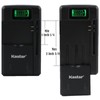 Kastar 4-Pack BL-5B Battery and Smart LCD Charger for Tecsun