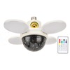 Bulb Speaker Adjustable Flexible RGB 48W E27 Lamp Head Eye