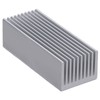 2Pcs Cooling Fins Aluminum Heat Radiator Heatsink Kit for Electronic