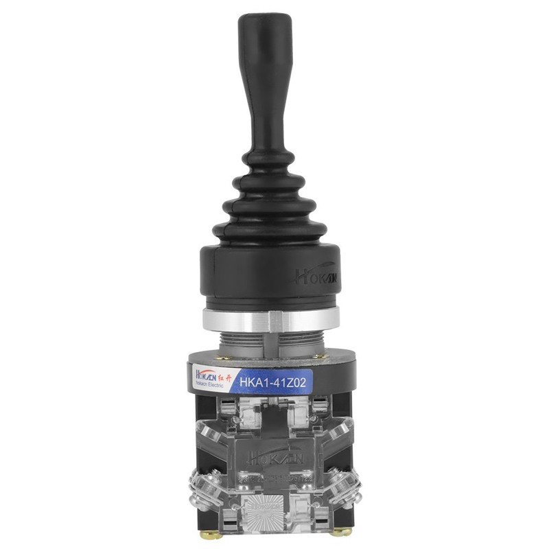 Momentary Joystick Switch 2NO 2-position AC380V 5A HKA1-41Z02 Return Momentary