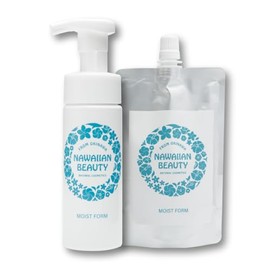 ナワイアン モイストフォーム 泡洗顔セット（ボトル+詰め替え用パウチ）