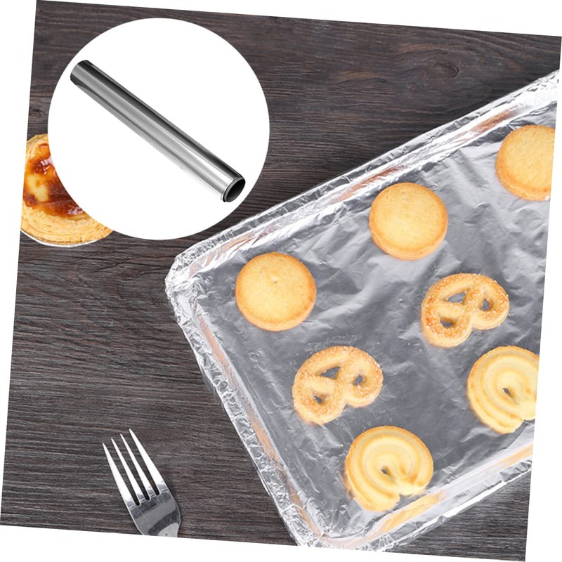 Mobestech 4rolls Aluminum Foil Wrap Double-Sided Heat Resistant for Baking