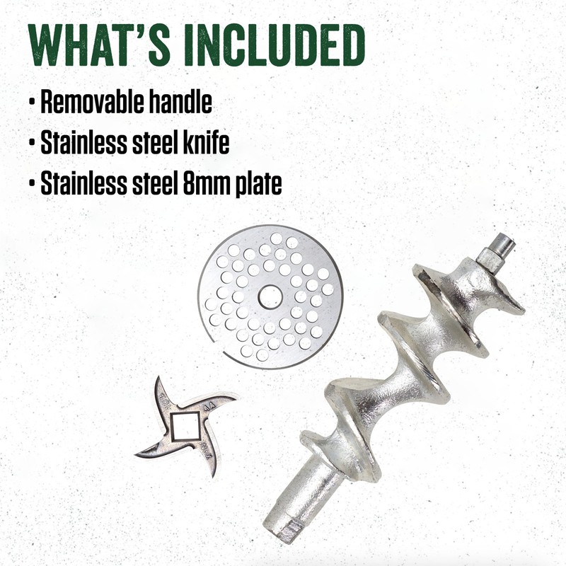 LEM Products #10 Cast Iron Clamp-On Hand Grinder, Cast Iron