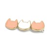 [ PARIS KID'S ] ヘアクリップ ネコ ねこ キャット 猫 フェイス
