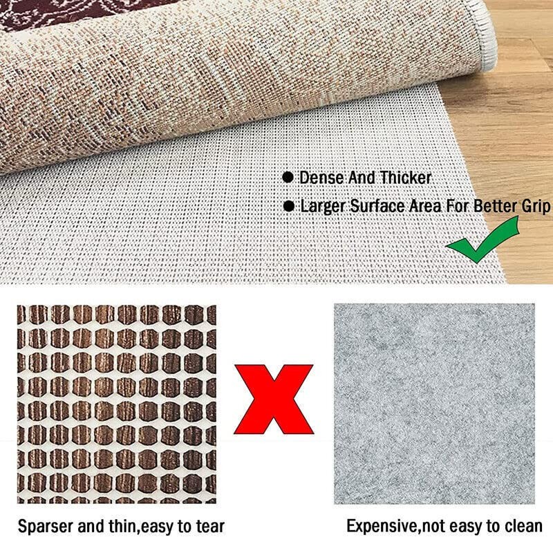 AIMALL 1/3/5PCS Anti Non Slip Grip Mat Underlay Liner Kitchen