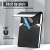 Tarjetero para Hombre/Mujere, Tarjetero de Piel con Bloqueo RFID, Tarjetero