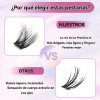Kit de Pestañas Postizas Segmentadas en Cluster para un Volumen