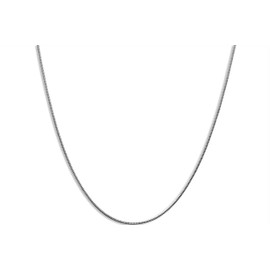 CloseoutWarehouse Stainless Steel Snake Chain Necklace 1.2MM Size 30"