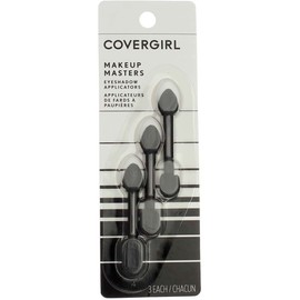 CoverGirl Makeup Masters Eyeshadow Applicators 3 ea (Pack of 4)